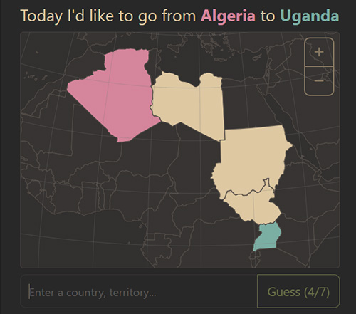 Geography Game
